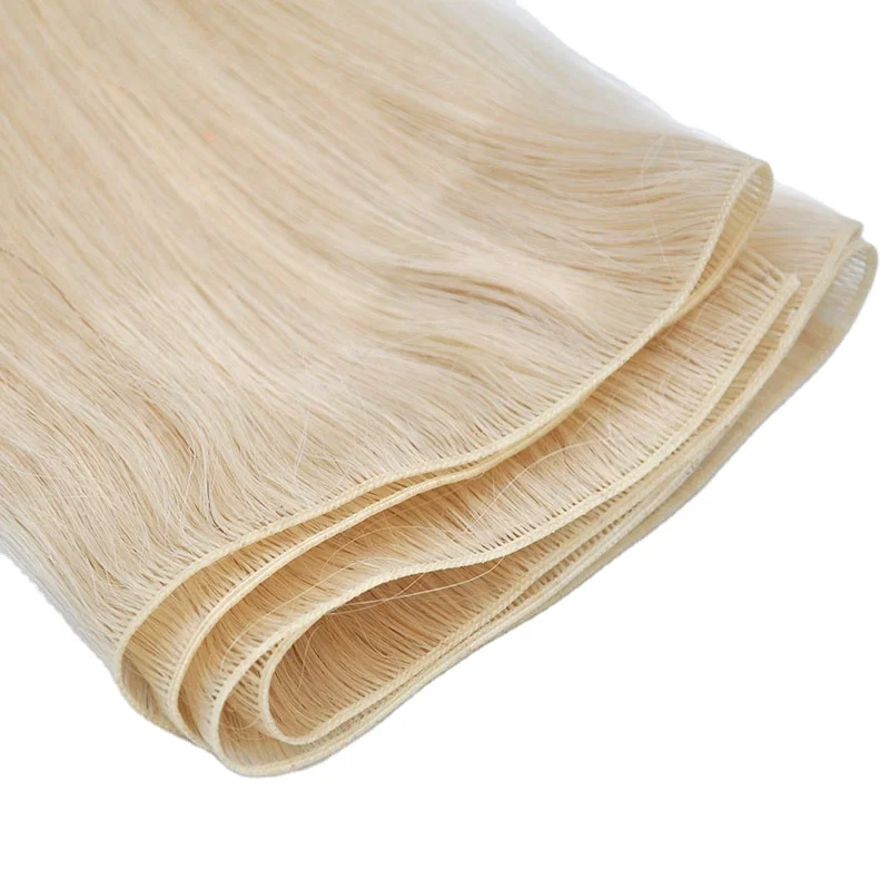12A top quality russian hair virgin remy new genius weft human hair extensions
