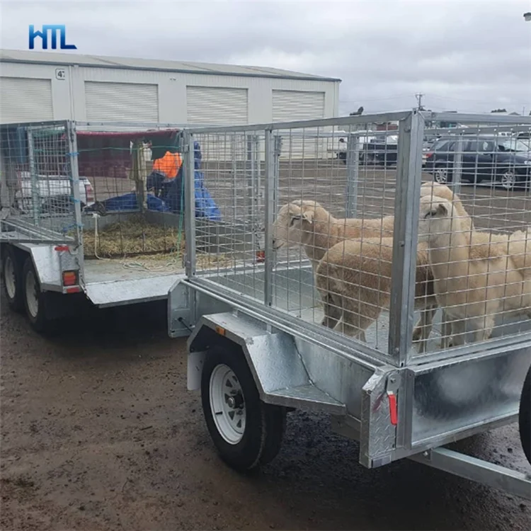 Горячеоцинкованная Съемная клетка для транспортного прицепа HML