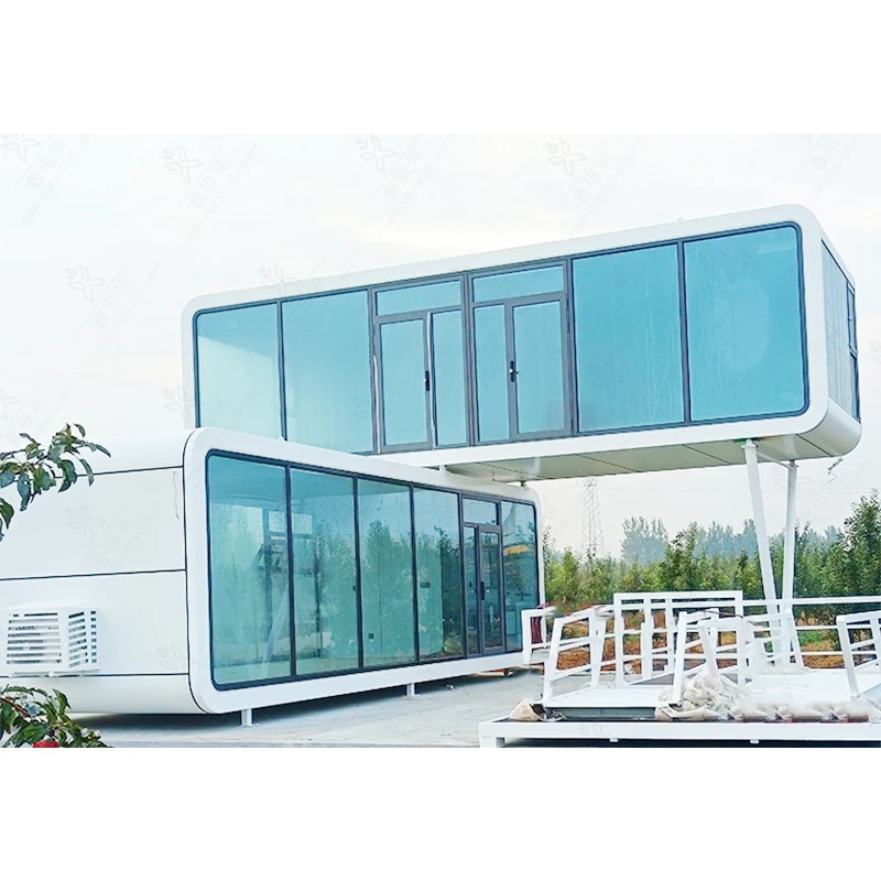 Capsule Hotel Integrated Housing Casa Prefabricada Container Casa Popular Apple Cabin Mobile Bar