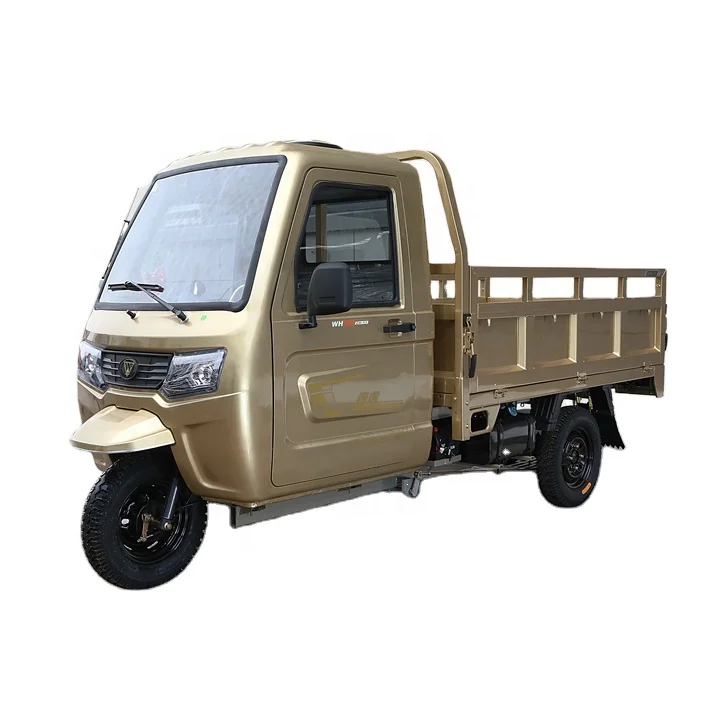 China WanHoo Brand Cheap Enclosed cabin cargo 3 wheel motorcycle tricycle