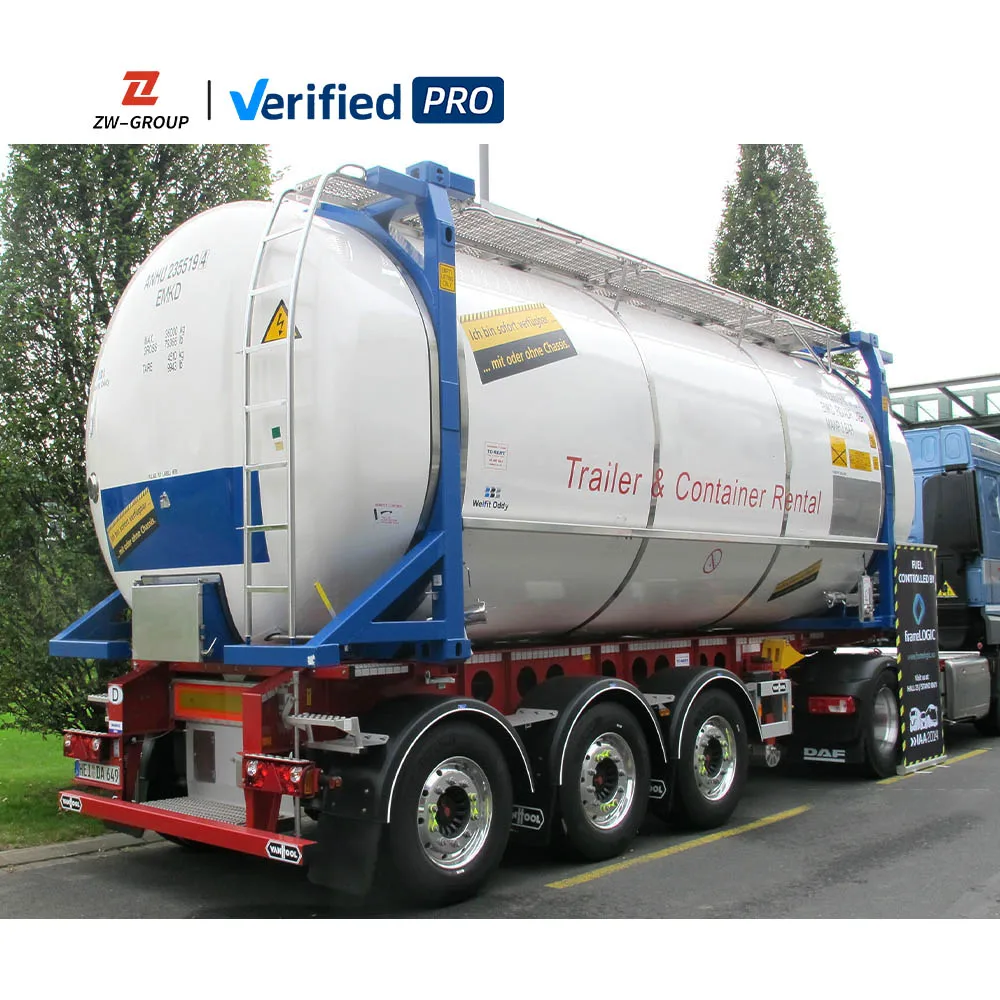 ZW 2/3/4 Axles Diesel Water Liquid Fuel Oil Tanker Semi Trailer Aluminum Crude Oil Loading Tanker Trailer