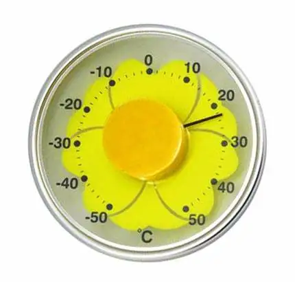 Family Essential Tool High-Precision Window Thermometer With Sticker Adhesive To The Window Indoor Outdoor Garden Greenhouse