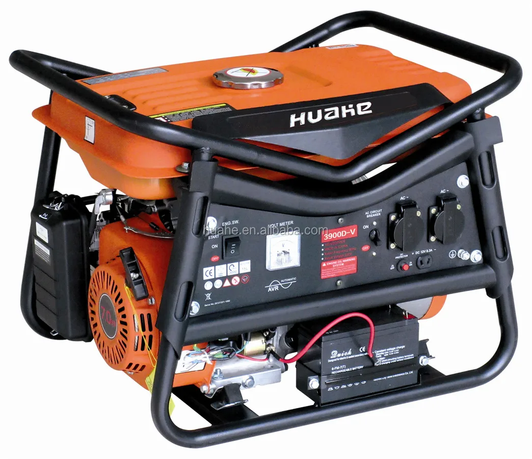 Rated power 2800w max power 3000w electric start with battery