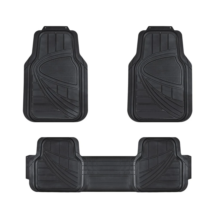 Universal Interior Accessories Car Mat Anti Slip Waterproof Design 3D Fence Floor Mats Carpet