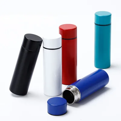 Amazon hot  seller  power coated  straight bottles stainless steel vacuum insulated water bottles with tea infuser