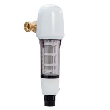 SS316 mesh with silver coating technology sediment water prefilter for whole house full effect backwashing