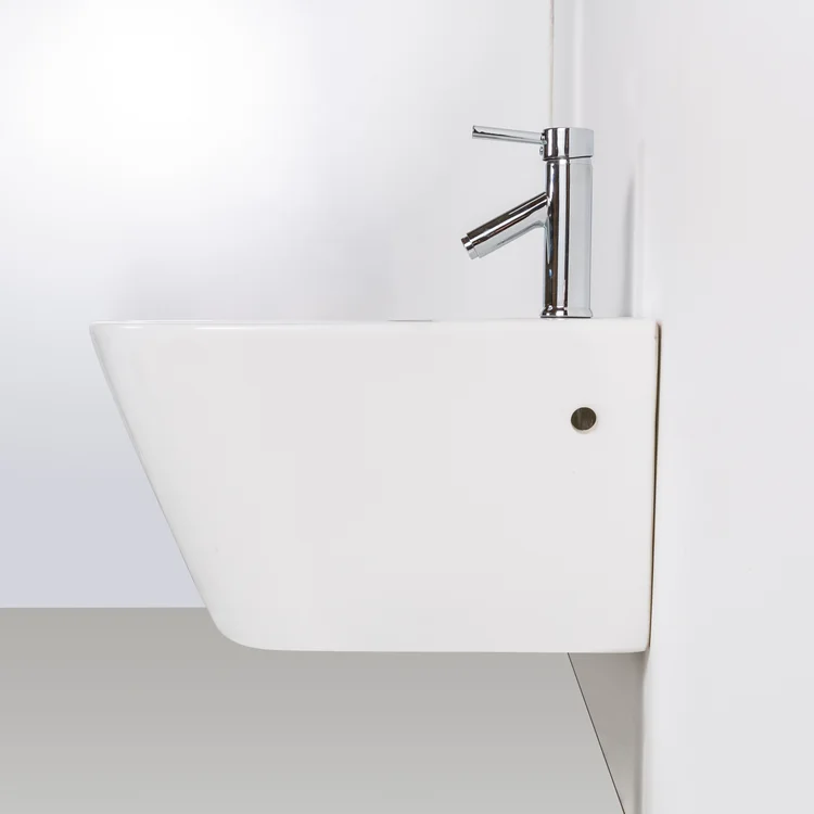 European Modern Ceramic Hanging bidet Luxury Sanitary Ware Wc Mounted Bowl Bidet