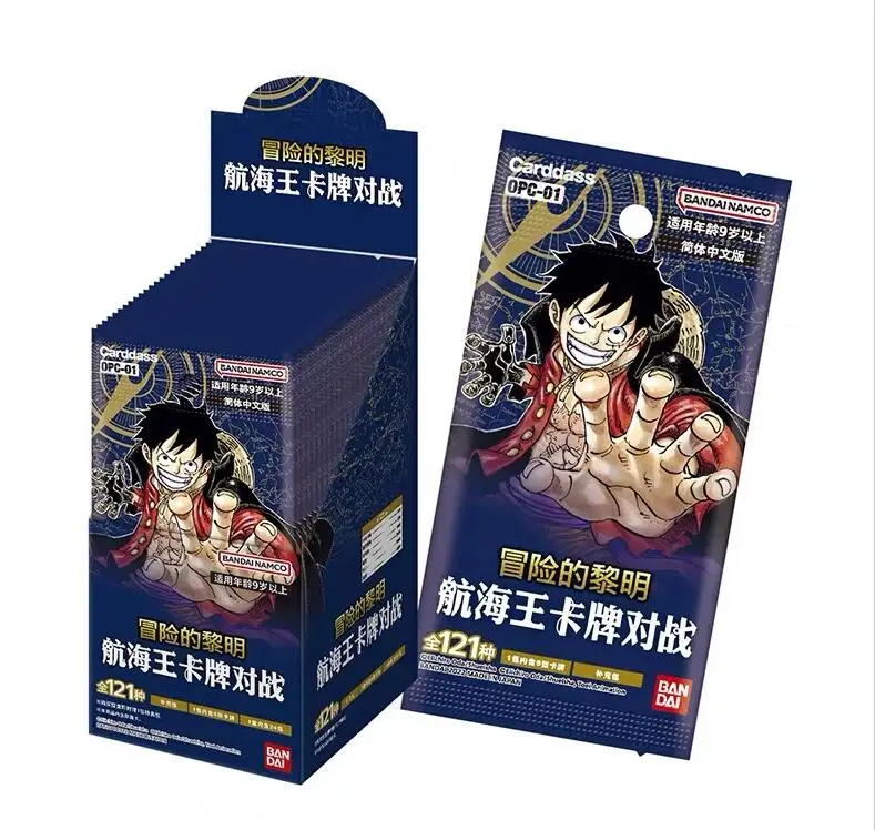 Одна по кусочкам Обезьяна D. Luffy Box Booster Pack Zoro Nami Chopper для оптовых продаж Новая версия op07 op08