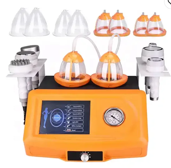 80k Cavitation Radio Frequency Vacuum Therapy Ultrasonic Vibrators Sucking Breast Massage Slimming Nipple Breast Care Machine