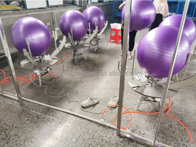 Non-slip Customized Anti-burst PVC Stability Gymnastic Exercise Yoga Pilates Balance Ball for Workout Exercise