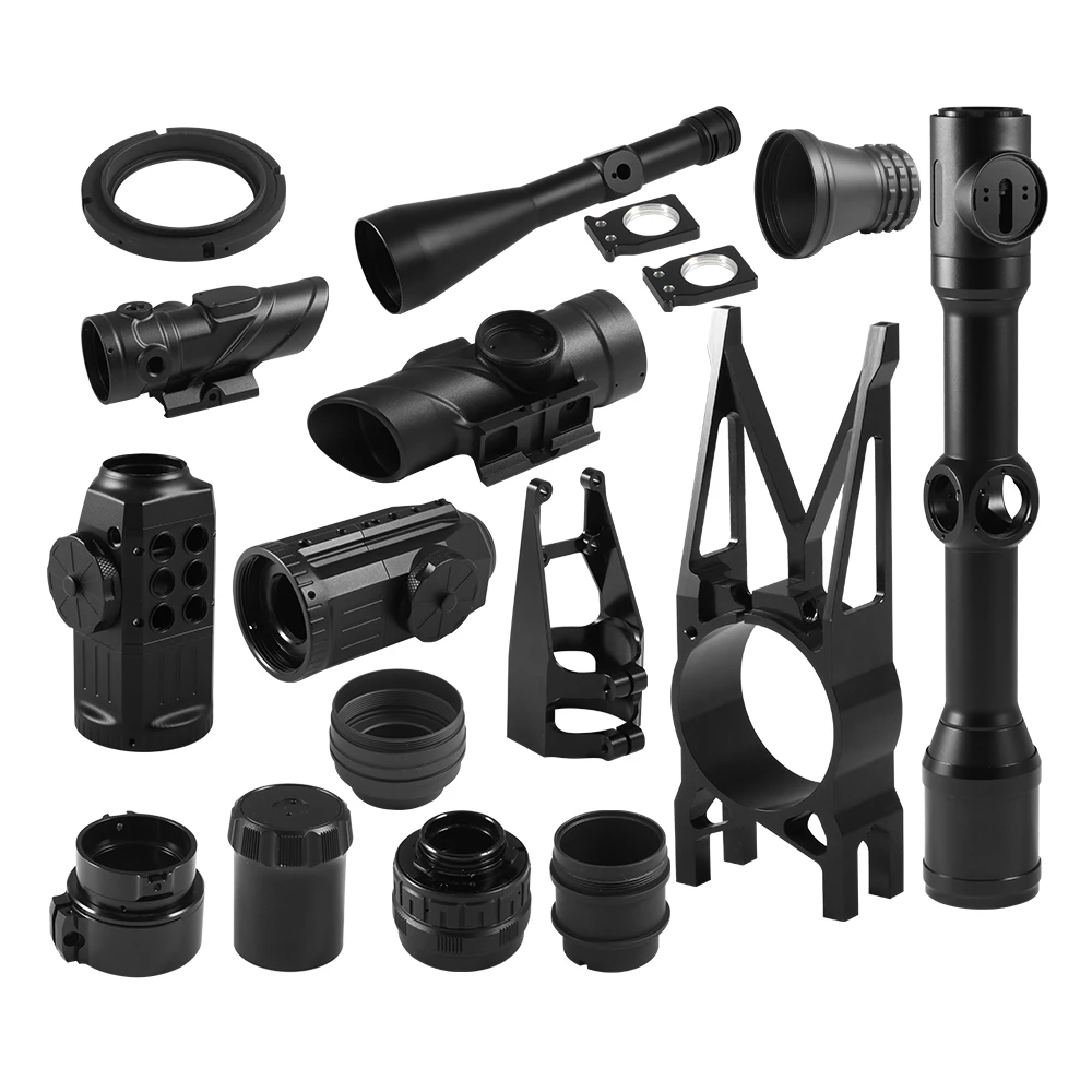 Custom supplier brass SS316 led strip lights metal robot control arm cnc machining titanium aviation parts