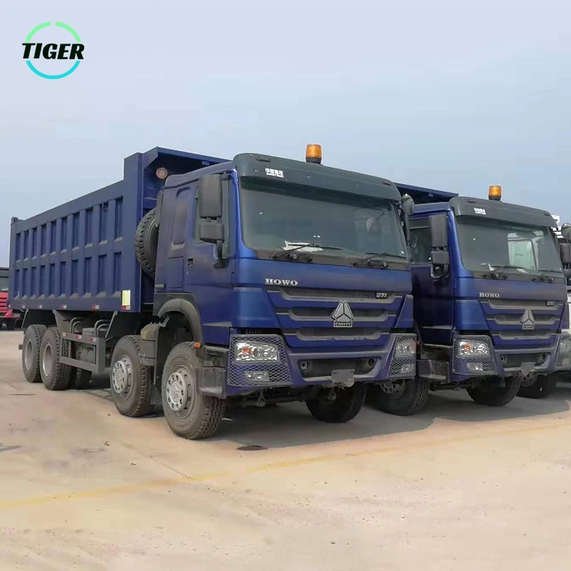 Cheap Price Sinotruk 25ton Howo 8x4 Used 371hp 420hp Tipper Dump Truck in China