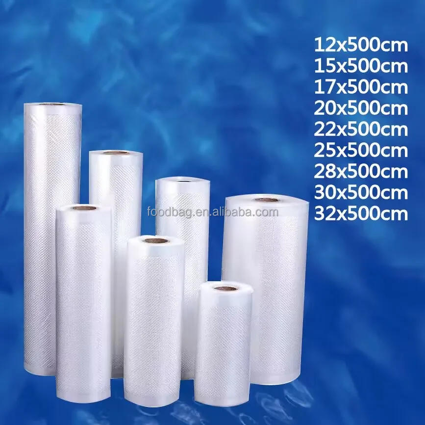 commercial grade food saver transparent plastic retort vacuum packaging sealer packaging pa-pe vacuum bags for food