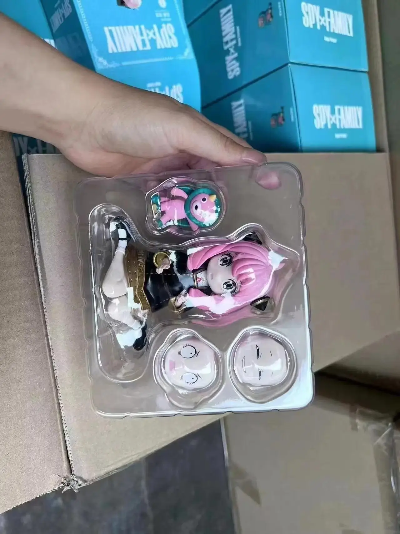 Anime Figure Spy X Family Model Dolls Figurine With Pvc Action Figures Collectible Toy Gifts for Kids