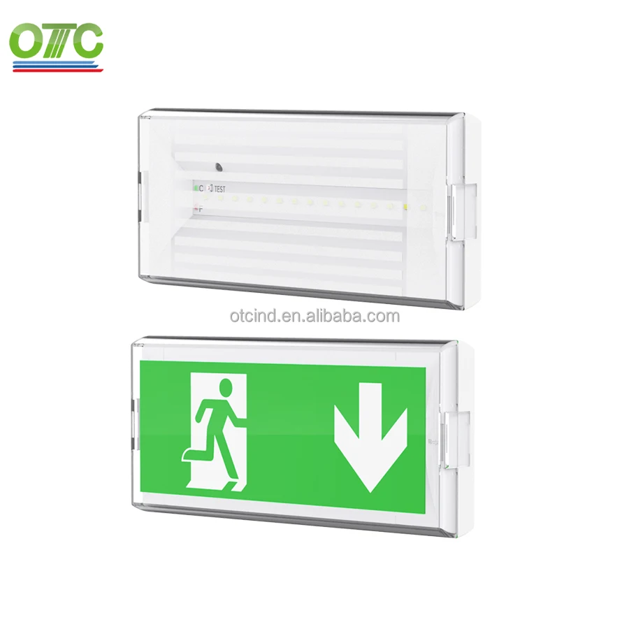 OT-HLB4-RST compact LED emergency light with remote and self test function