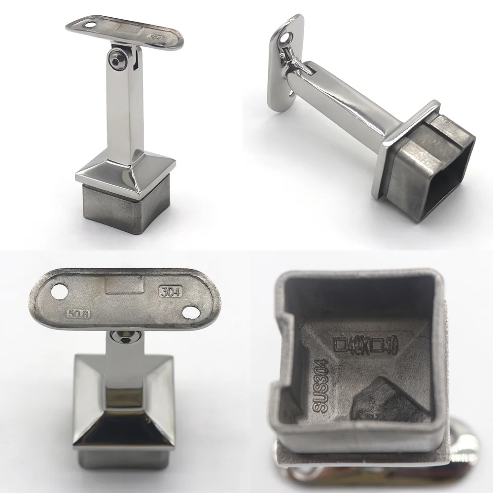 Stair Accessories Hardware Support 38.1/42.4/50.8mm Tude  handrail bracket