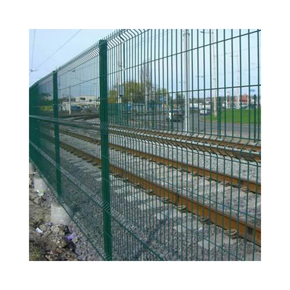 Pvc-coated welded 3d curved wire mesh garden fence Wire Mesh