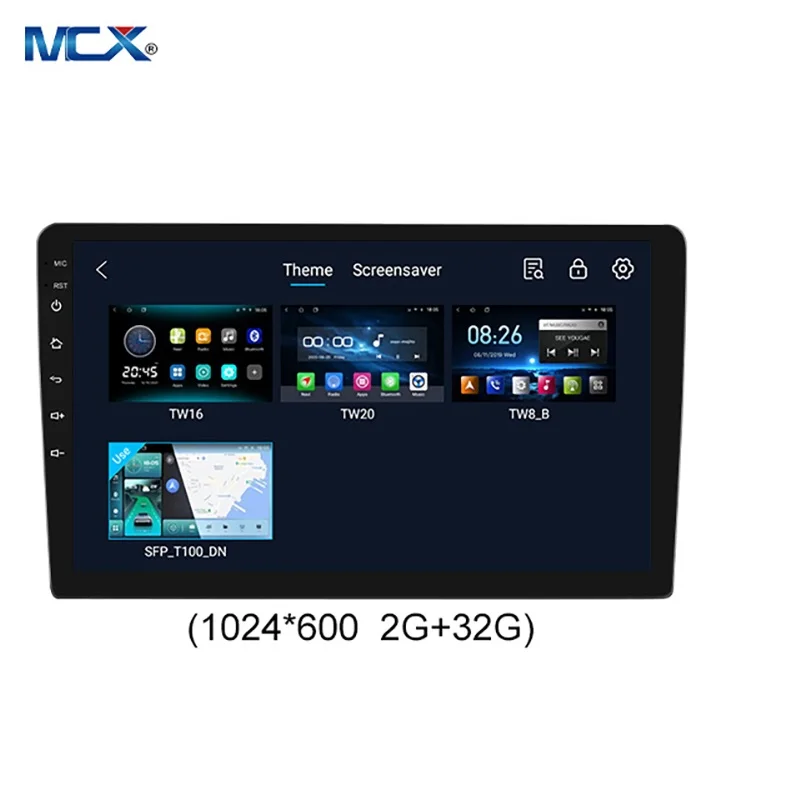 2024 новый автомобильный Android навигатор DSP 1Din 2Din радио 9 дюймов 10 1 IPS/4K/QLED/LCD экран DVD плеер ультратонкий hos
