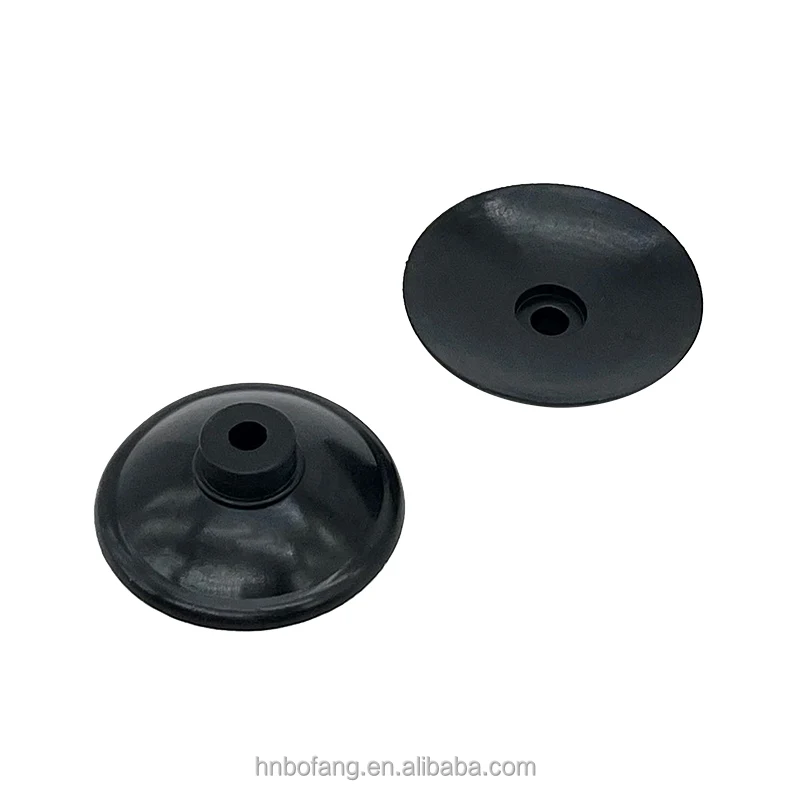 Customize 40 mm Black Industrial silicone rubber suction cup