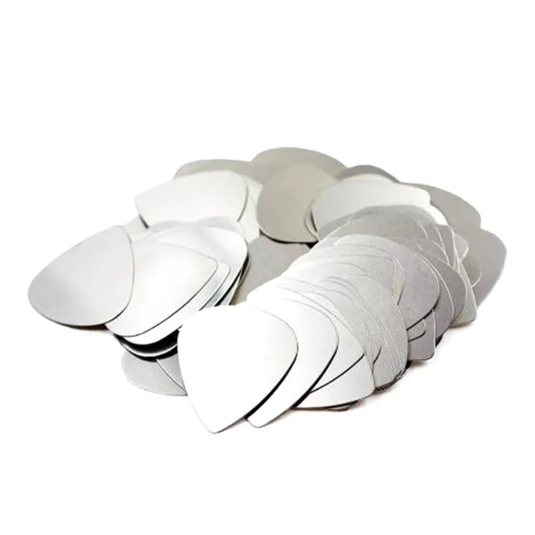 Hot Sell Smooth Stainless Steel Metal Guitar Pick