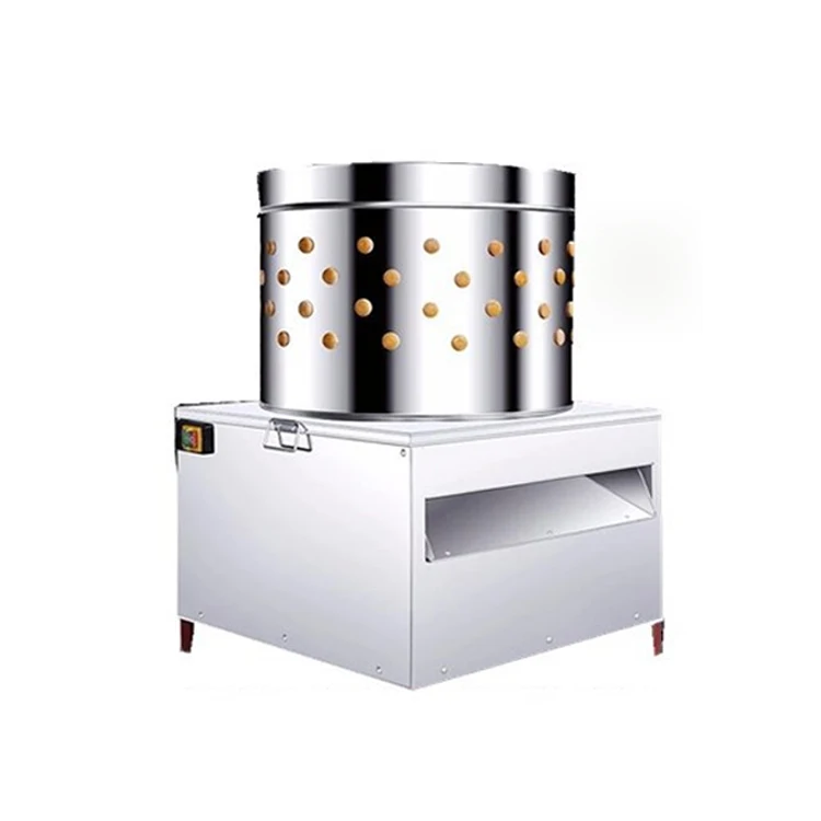 
Industrial feather unhairing machine for slaughting 