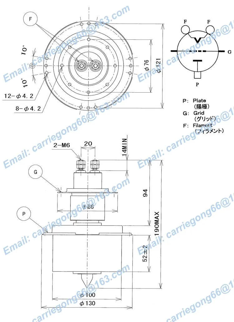 Frequency oscillator toshiba tube e3185