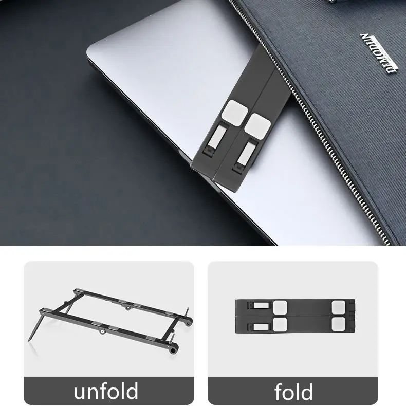 Портативный Регулируемый складной 3 в 1 amazon Лидер продаж прозрачная подставка для ноутбука