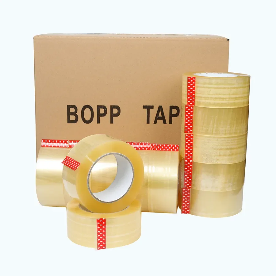 Factory Price bopp waterproof clear tape packing box sealing adhesive tape 48mm x 100yards