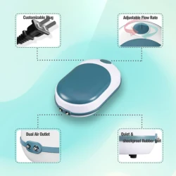 Whisper Air Pump with Minimal Noise and Maximum Air Flow