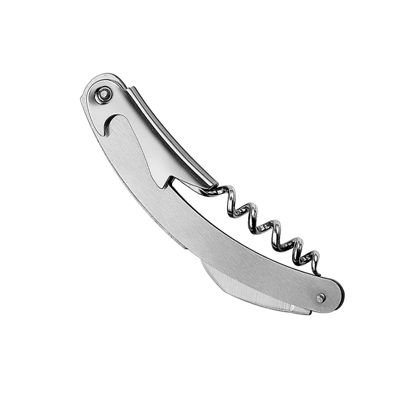 
High Quality Metal Stainless Steel Seahorse Shape Wine Corkscrew Beer Bottle Opener 