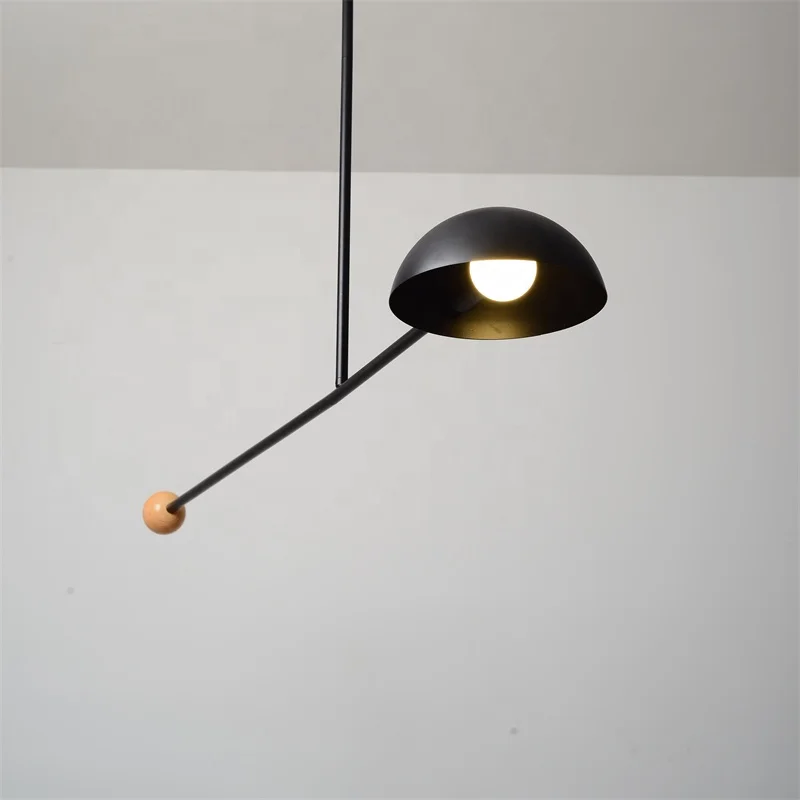 Factory Wholesale One Arm Planet-like Shape E27 Socket Astro Mobile Ceiling Light