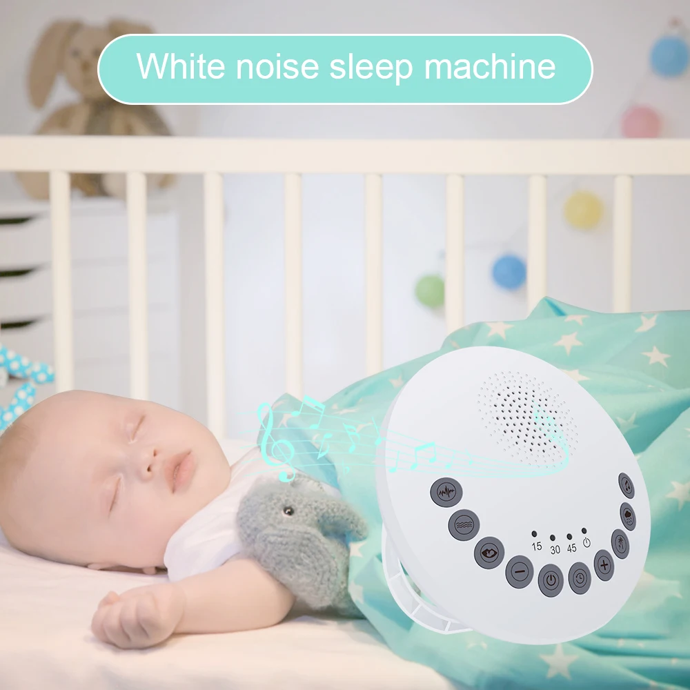 Home Portable White Noise Sleep Machine Stress Relax Sound White Noise Machine for Baby and Adult