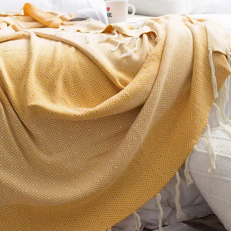 100% cotton bamboo fiber wholesale knitted baby blankets knitted blanket for adult custom knitted christmas blanket