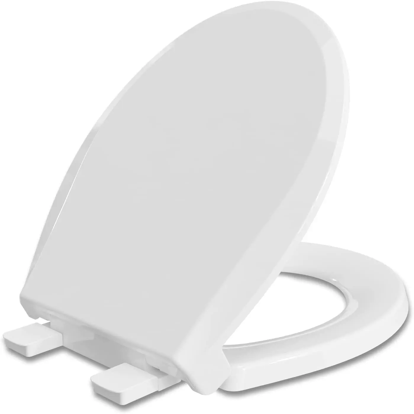 Quick Release Toilet Seat Easy Clean Soft Close Toilet lid with Adjustable Hinges American Bathroom Toilet Seat