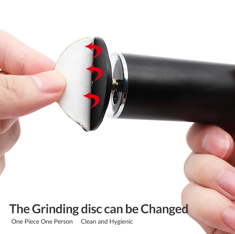 Professional Foot Care Remove Dead Skin Foot File Electric Feet Callus Remover with 60 Pieces Callus Remover Disc Replacement