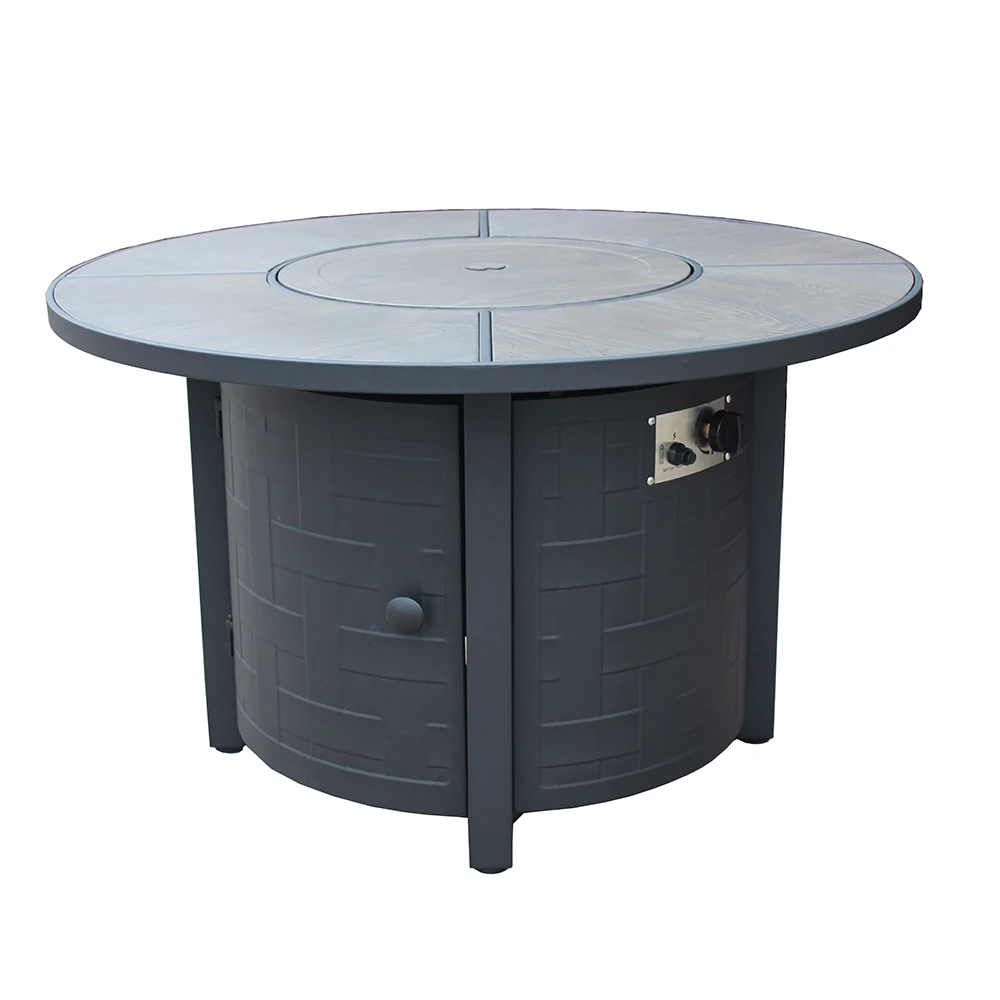 backyard garden supplies tile top outdoor stainless steel burner propane fire pit