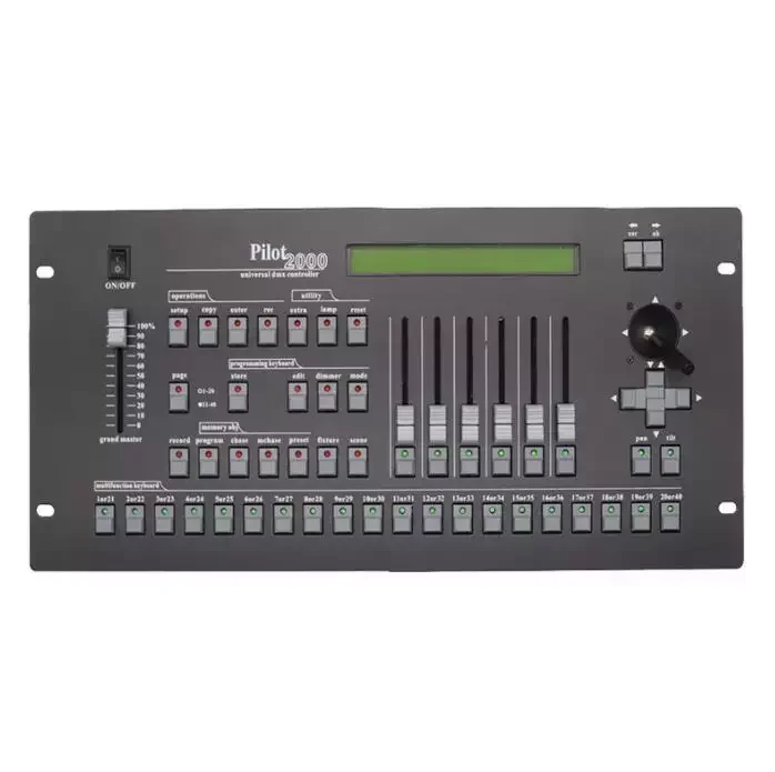 Us Warehouse Professional Dj Controller Used Audio Console Mixer pilot 2000 Dmx Controller for Stage Light
