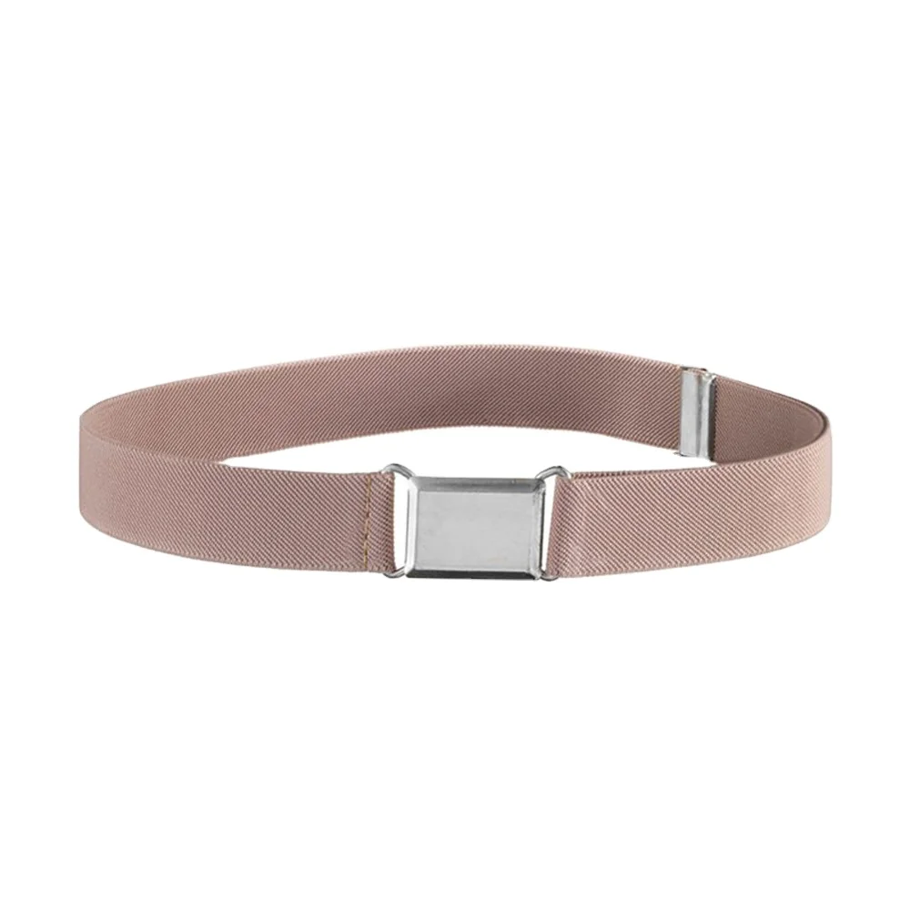 Adjustable Metal Buckle Kids baseball golf  Belt Easy Elastic Belt for Boys and Girls Classic Style with Durable Iron Buckle