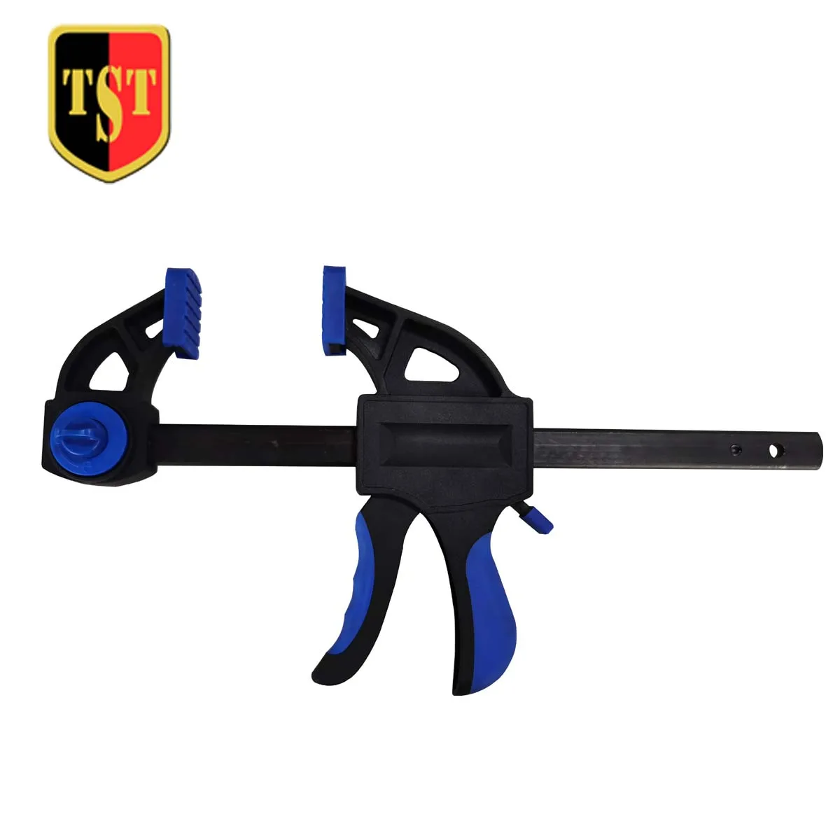 Double color TPR handle Photon studio holder wood working plastic spring clamp