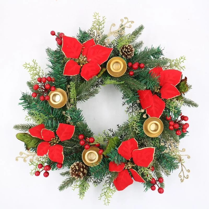 Wholesale Artificial Christmas Decorative Branch christmas door ornament