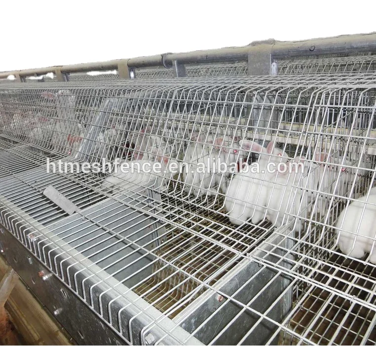 galvanized child and mother rabbit cage/rabbit cage cover/house(factory)3 or 4 layer