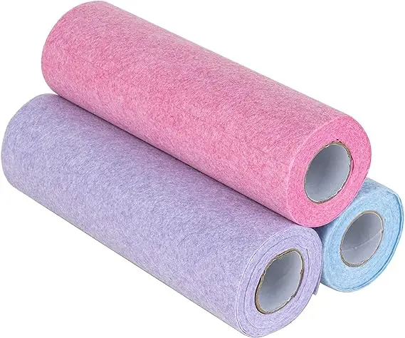 Hot selling kitchen daily dish towel disposable nonwoven dry wipes cleaning cloth dish towel with scrub