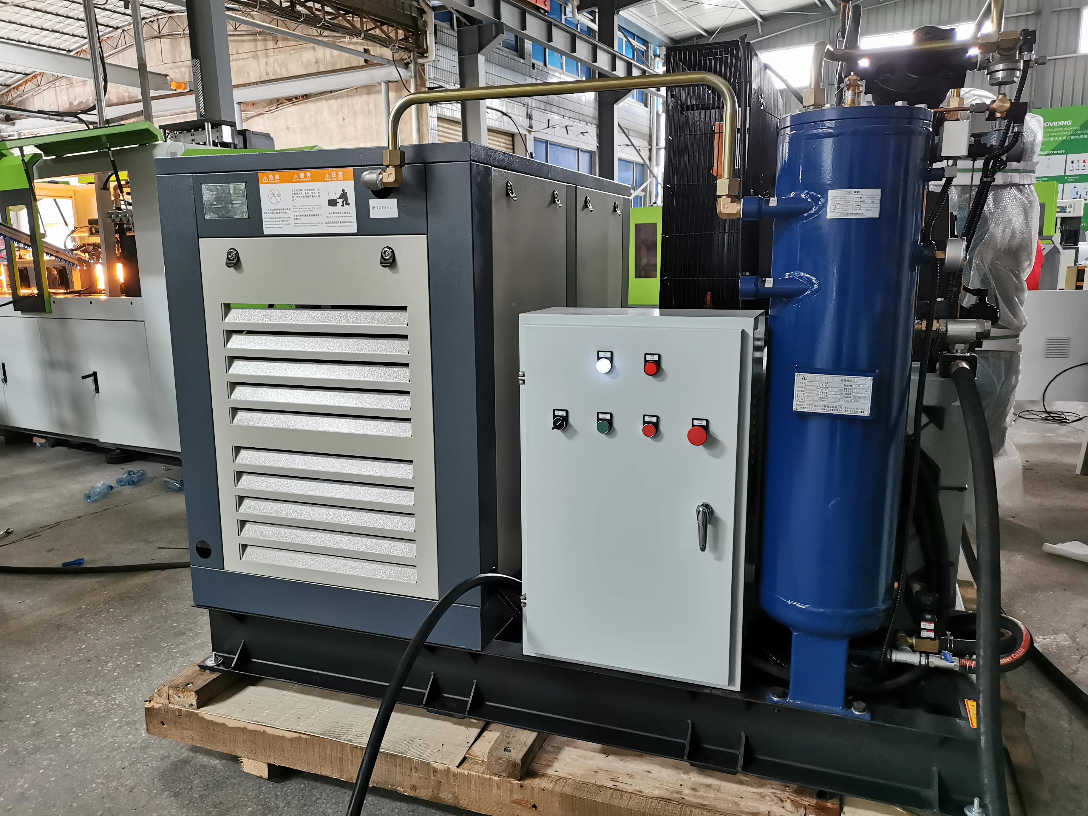 High Pressure Screw and Booster Air Compressor
