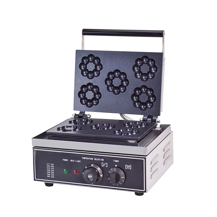 Astar Snack Food Equipment Nonstick Electric 4 Slice Waffle Maker With CE Certification