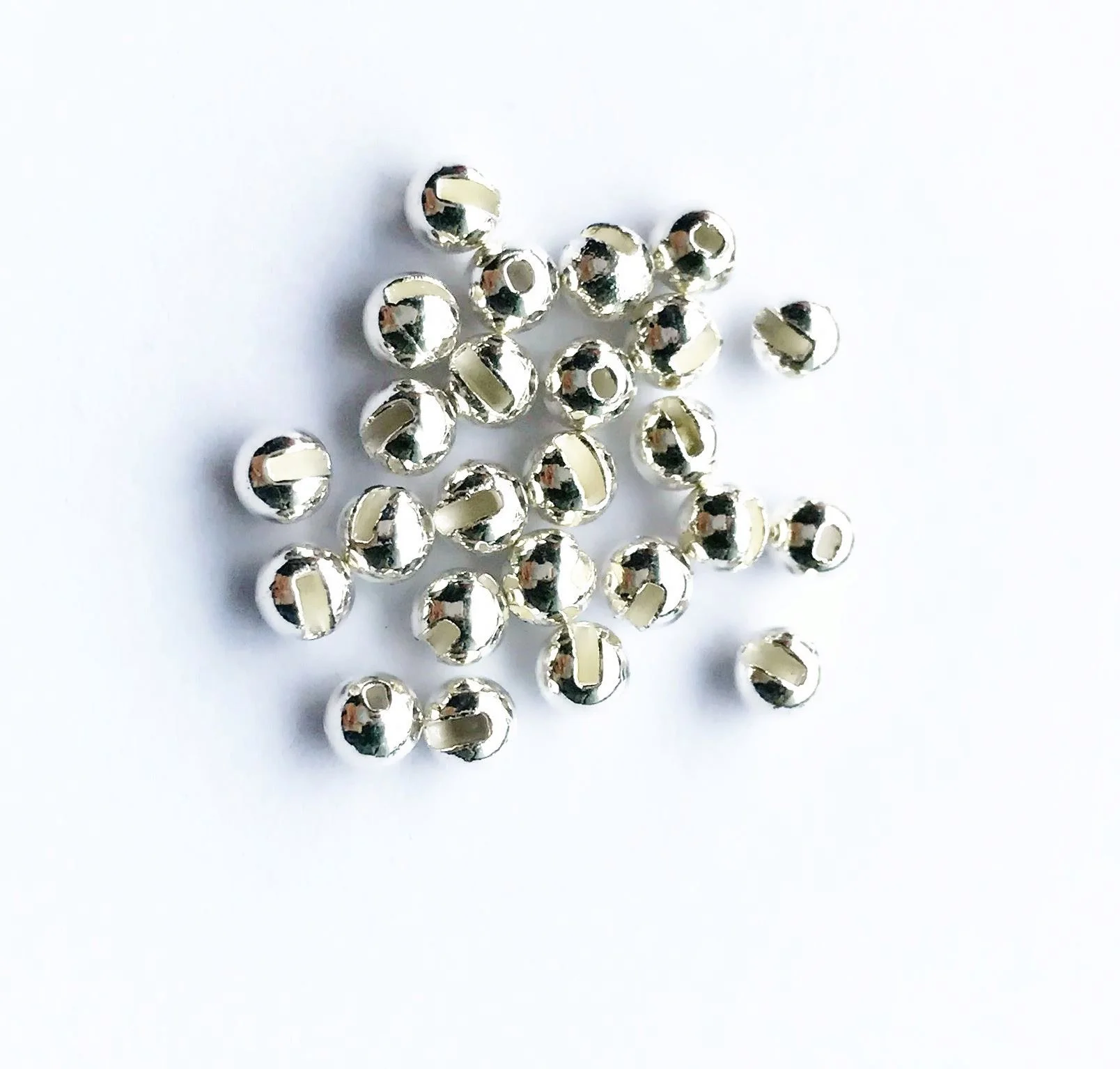 CASTSOON Best Quality Fly Fishing Bead Tungsten Beads 2.0Mm-4.6Mm Wholesale Slotted