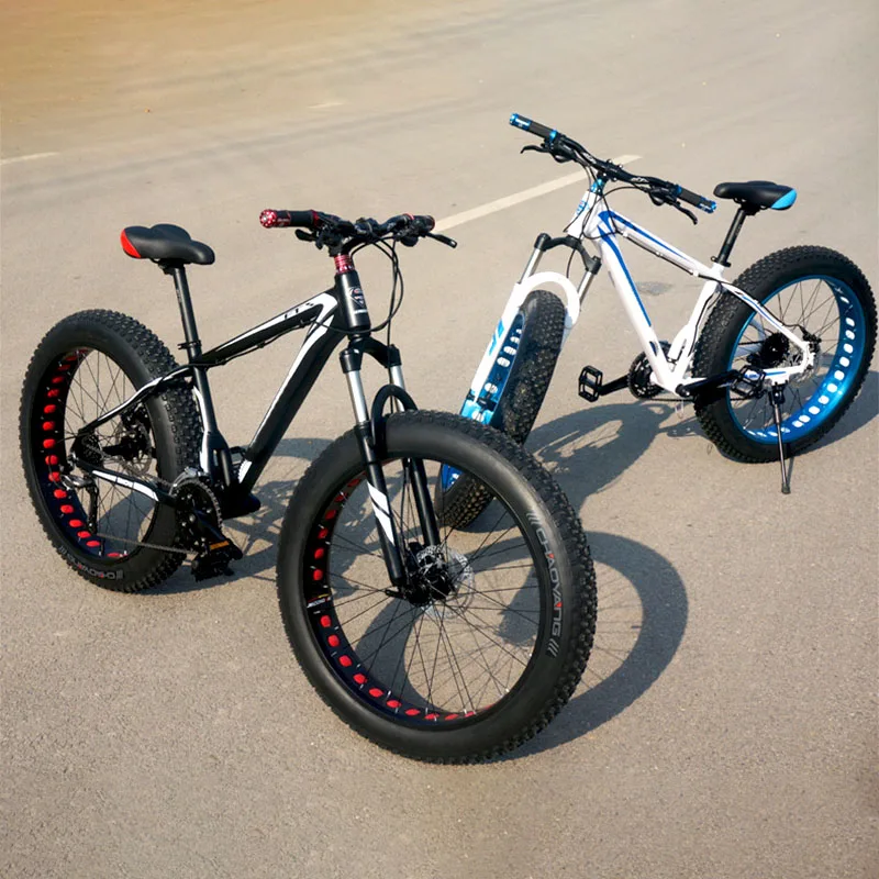 Tianjin Factory MTBGO 26 27.5 29 inch adult cycle 21 speed man downhill mountain bicycle fat tire snow bike