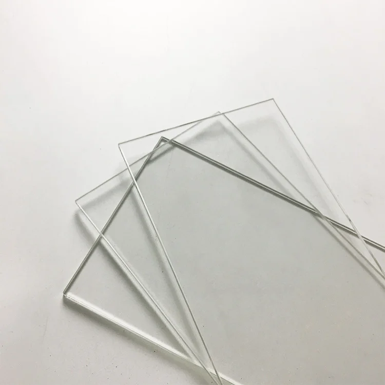 Customized Raw material High Borosilicate Rectangular Glass Sheet Substrate
