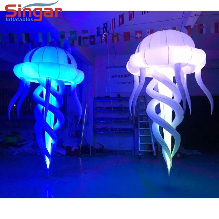 Ceiling decorative light night club decoration ceiling lights decor inflatable stage props jellyfish