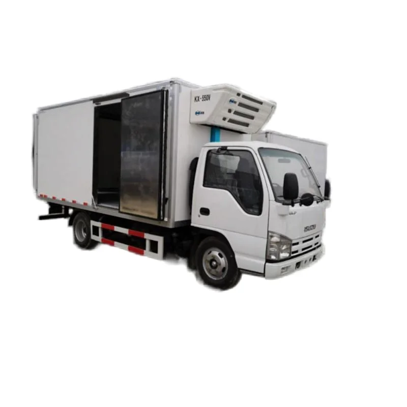 Manufacturer direct sales hot selling ISUZU 100P 4X2 QEN50503XLCE refrigerator truck, small refrigerator truck, cheap price