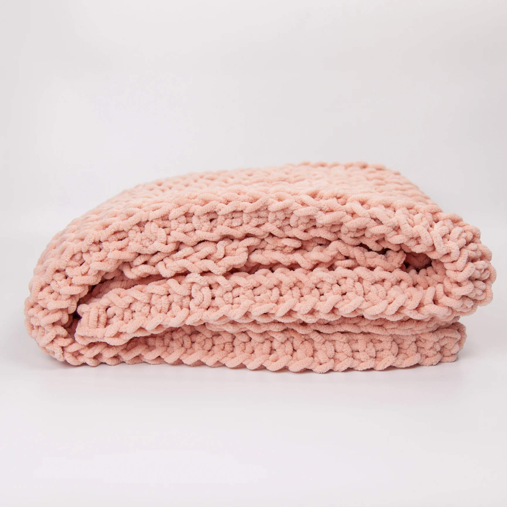 Chunky Knit Blanket Fashion Creative Sofa Throw Blanket Handmade Knitted Weighted Blanket Home Decor